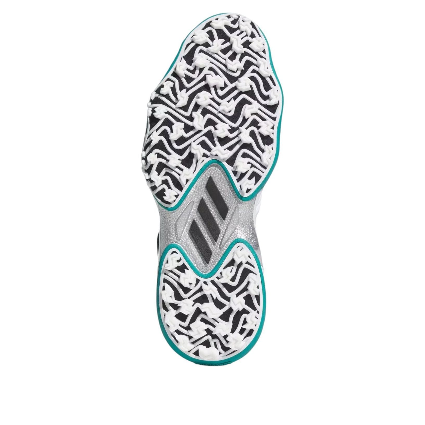 adidas Codechaos 25 Midcut BOA Spikeless 'Cloud White Core Black Pure Teal' JP5187