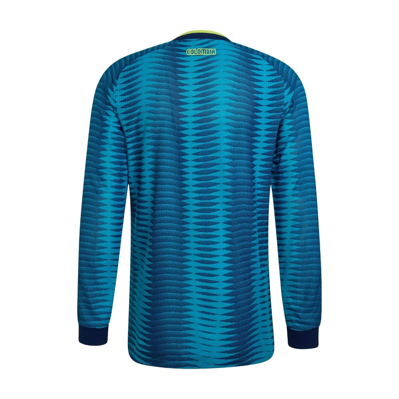 adidas Colombia 2026 Away Authentic Long Sleeve Jersey 'Mystery Petrol Team Navy Blue' JZ8805