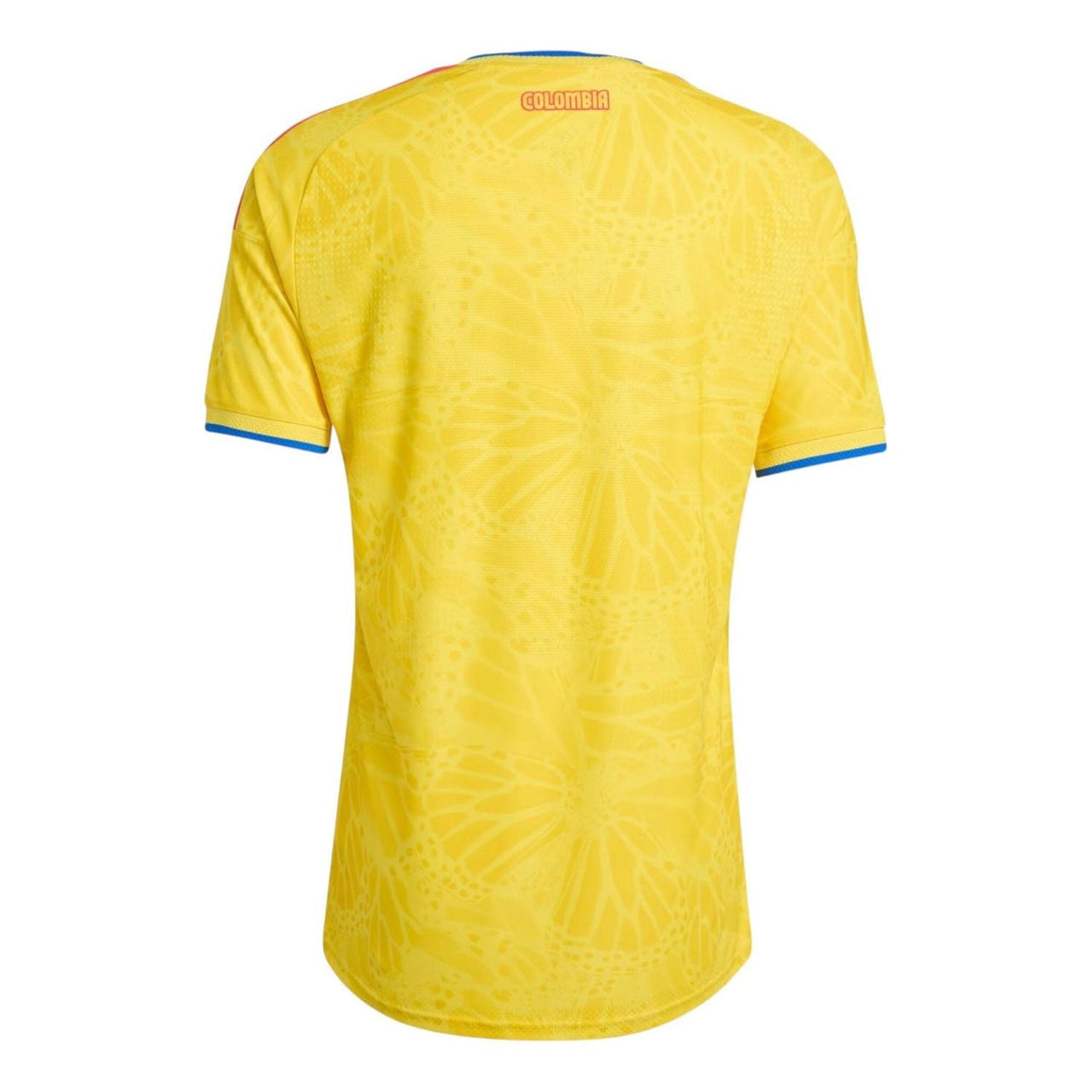 adidas Colombia 26 Home Authentic Jersey 'Impact Yellow' JL6971