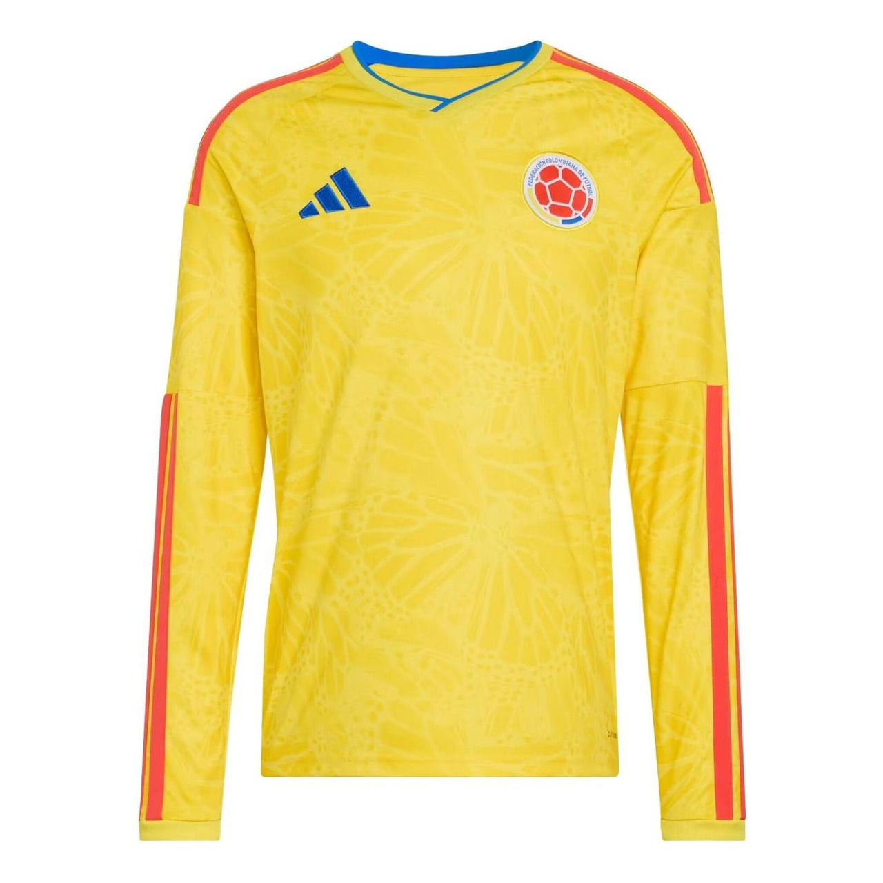 adidas Colombia 2026 Home Long Sleeve Jersey 'Impact Yellow' JZ8792