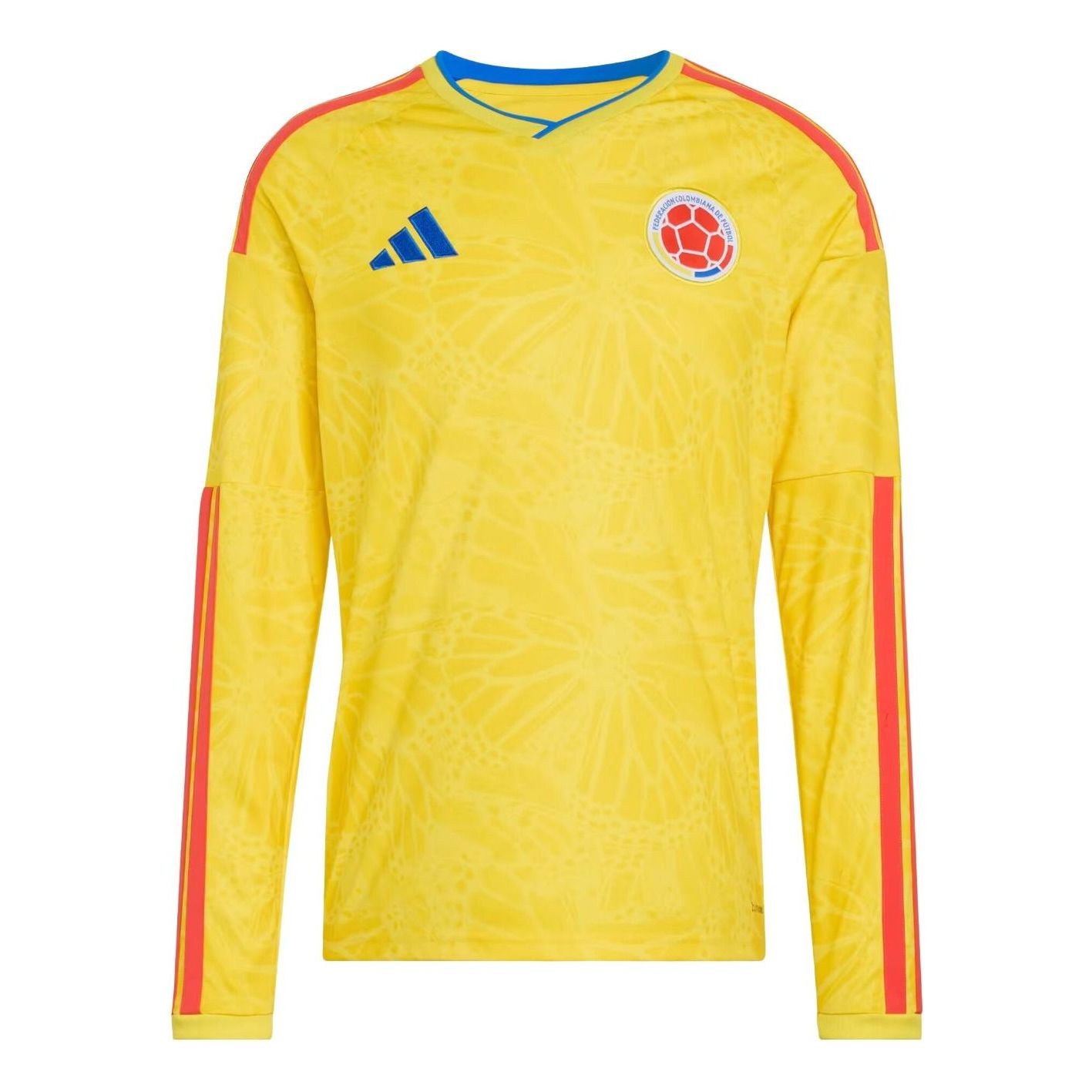 adidas Colombia 2026 Home Long Sleeve Jersey 'Impact Yellow' JZ8792