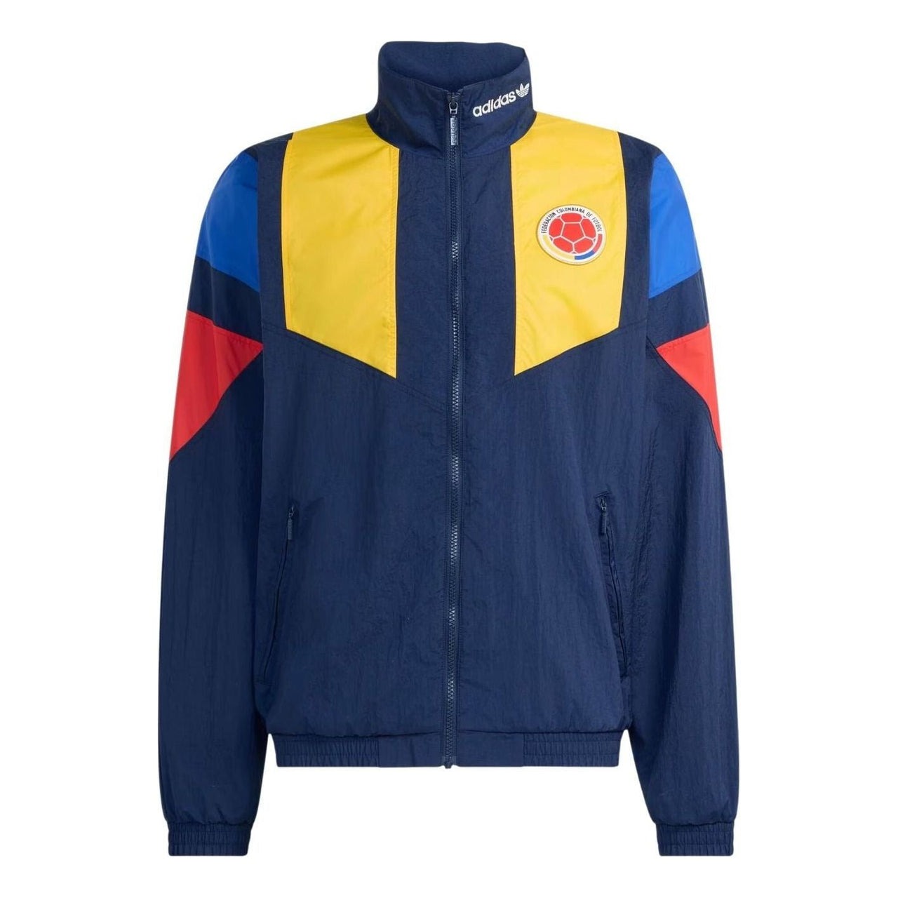 adidas Colombia EQT Track Jacket Asia Sizing 'Night Indigo' KG2601