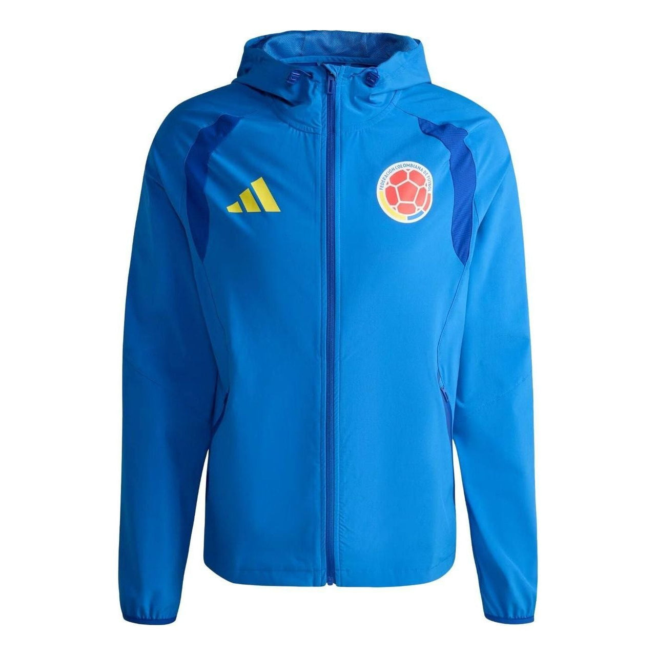 adidas Colombia Tiro Travel Full Zip Windbreaker 'Victory Blue' KH3824