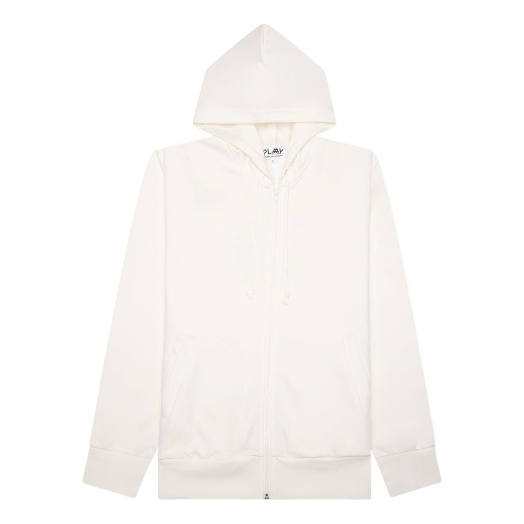 COMME des GARCONS PLAY SS25 x Invader Full-Zip Hoodie 'Off White' AZ-T334-051-3