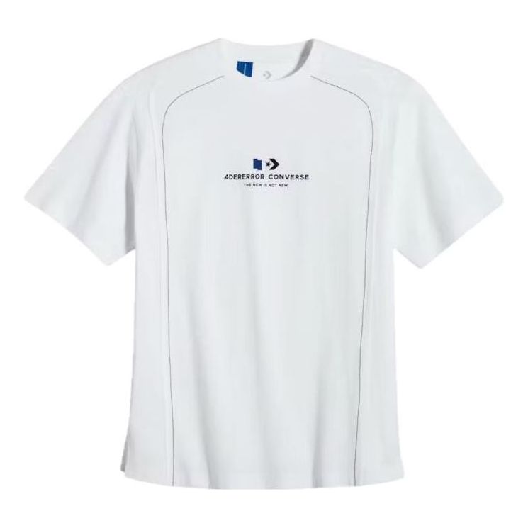 Converse x ADERERROR T-shirt Asia Sizing 'White' 10028709-A01