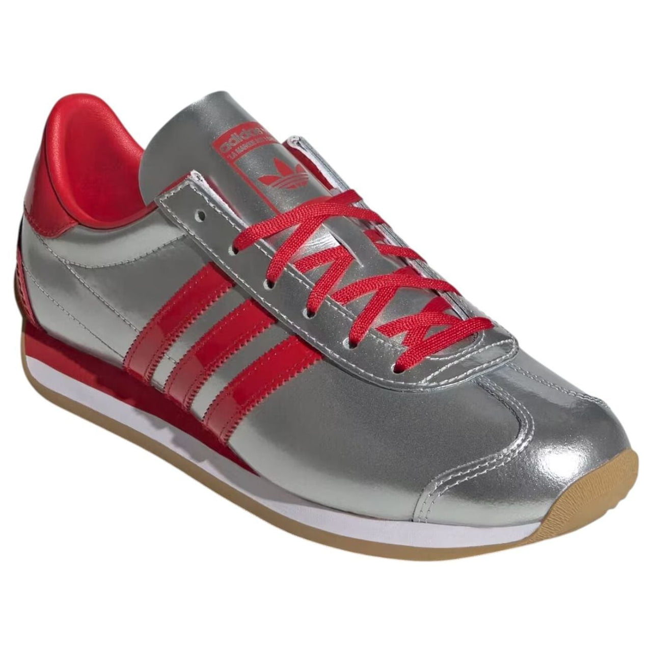 (WMNS) adidas Country 'Silver Metallic Better Scarlet' JP8804