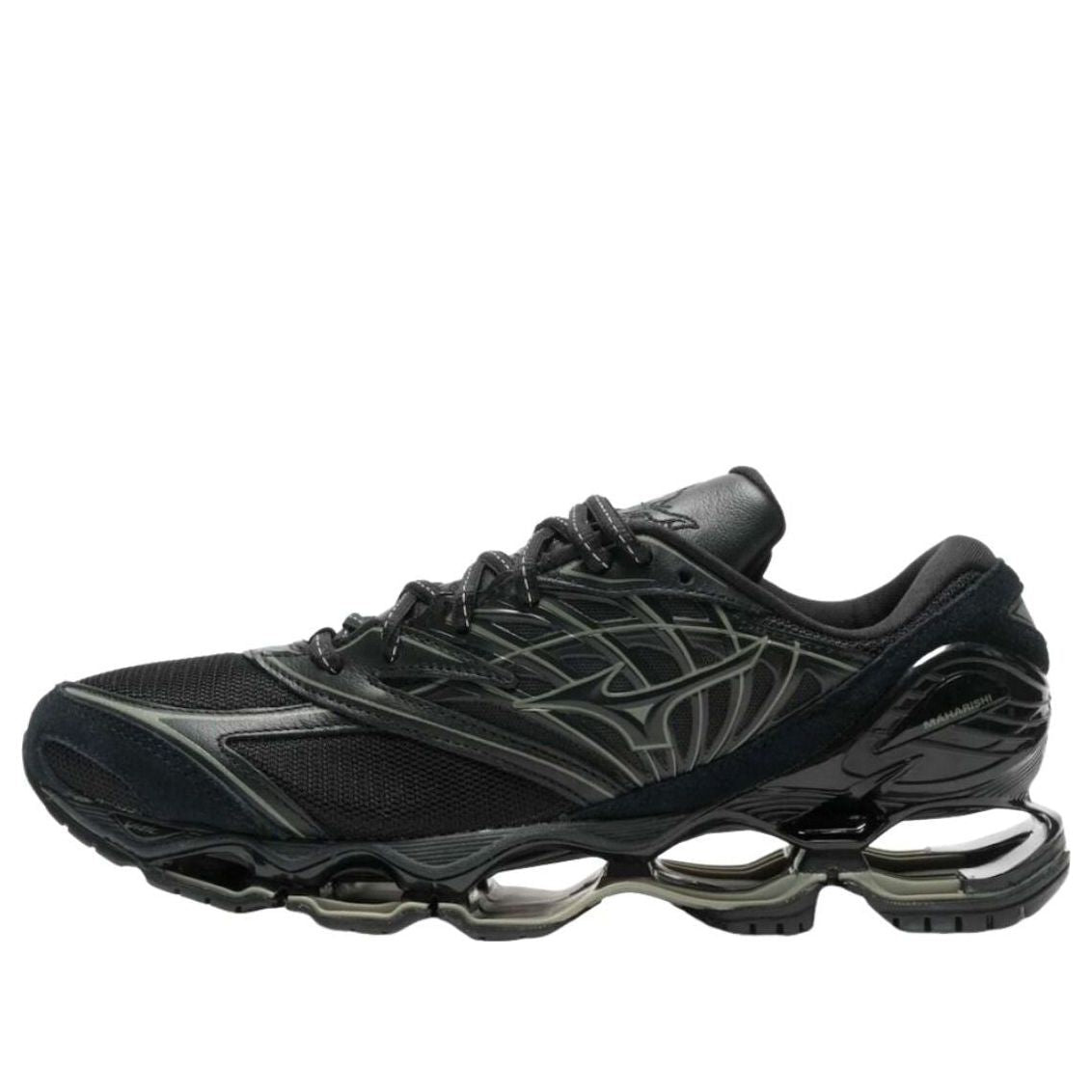 Mizuno x Maharishi Wave Prophecy LS 'Black' D1GD261701