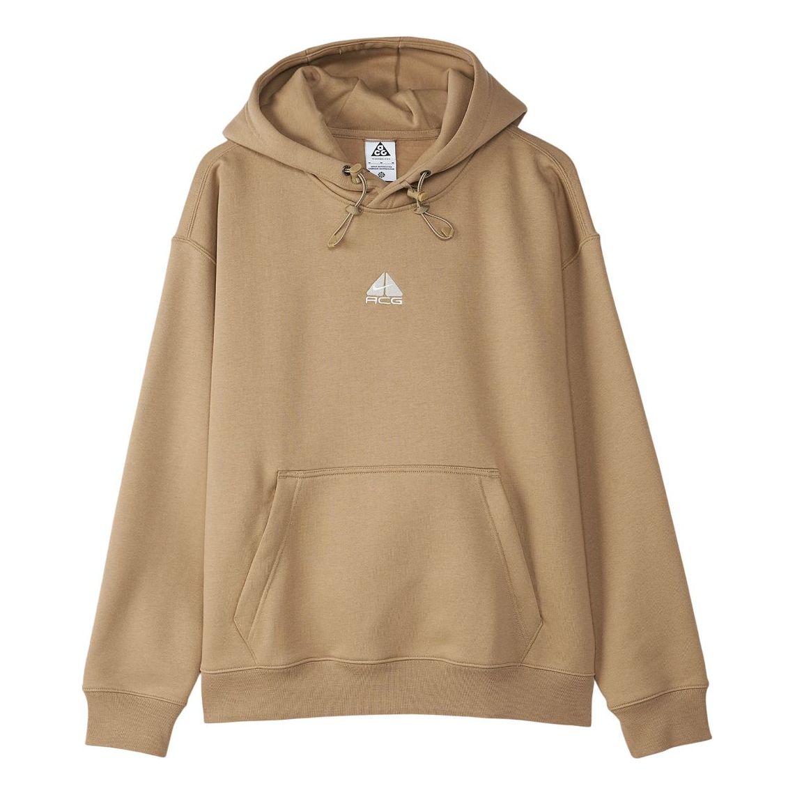 Nike ACG Therma-Fit Fleece Pullover Hoodie Asia Sizing 'Khaki' DH3088-247