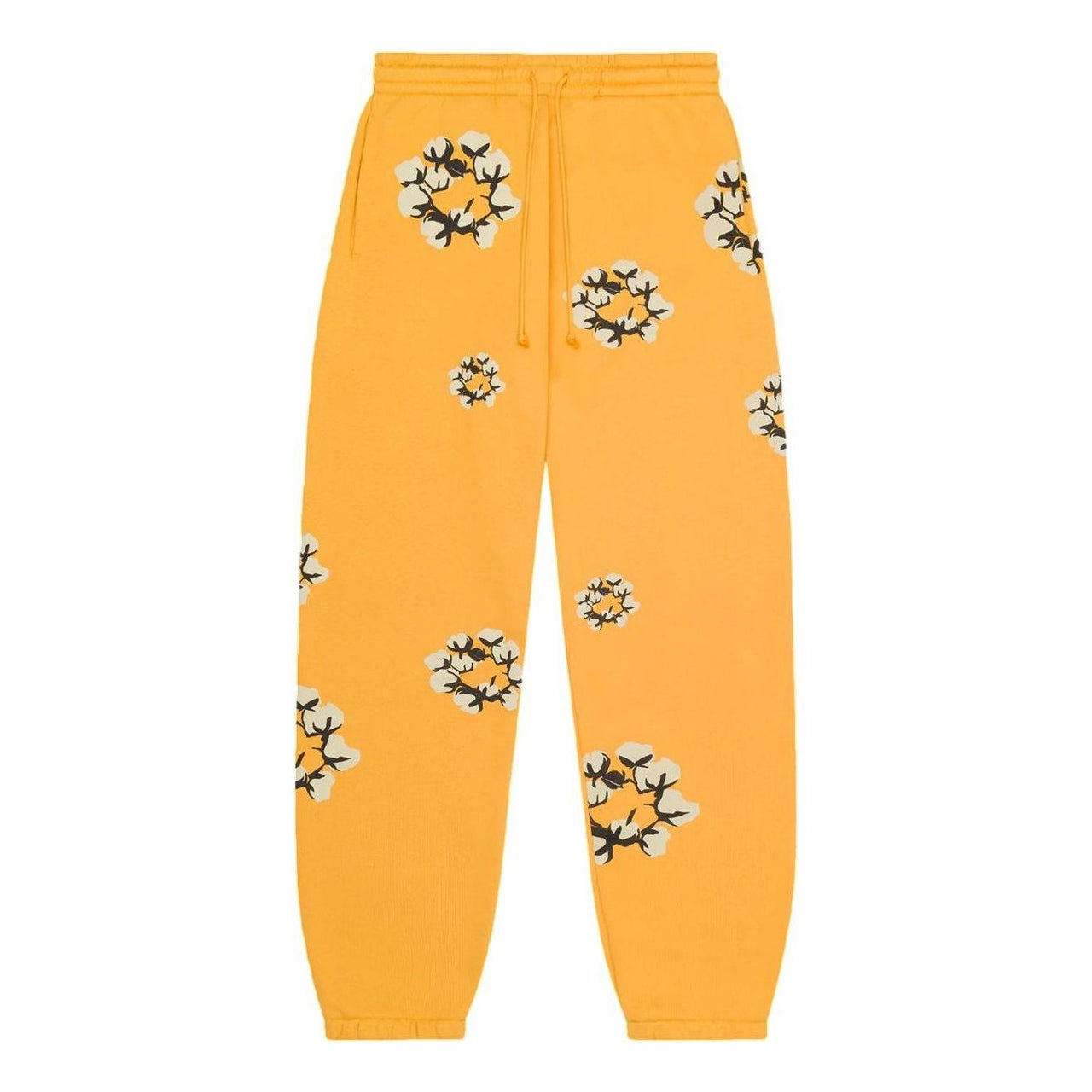 Denim Tears x Cactus Plant Flea Market Cotton Wreath Sweatpants 'Yellow' DTCT-5991