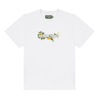 Denim Tears Cotton Floral Logo T-shirt 'White' SS25TSL049875