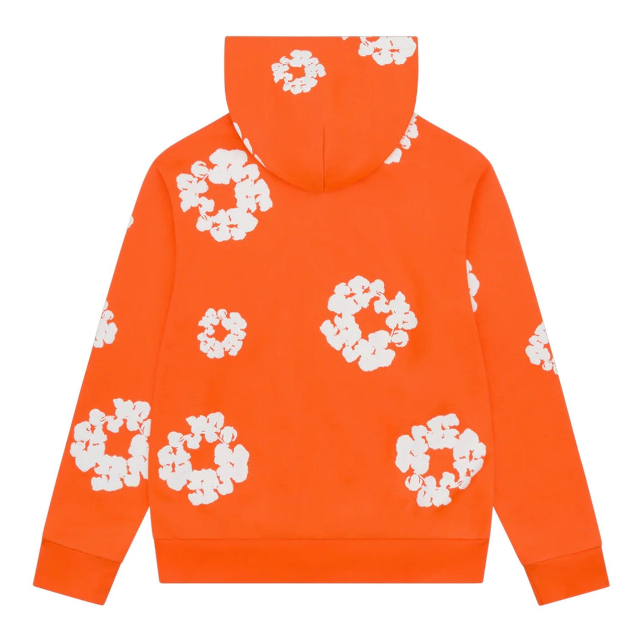 Denim Tears Cotton Wreath Zip Hoodie 'Orange' FW25TZH2982313