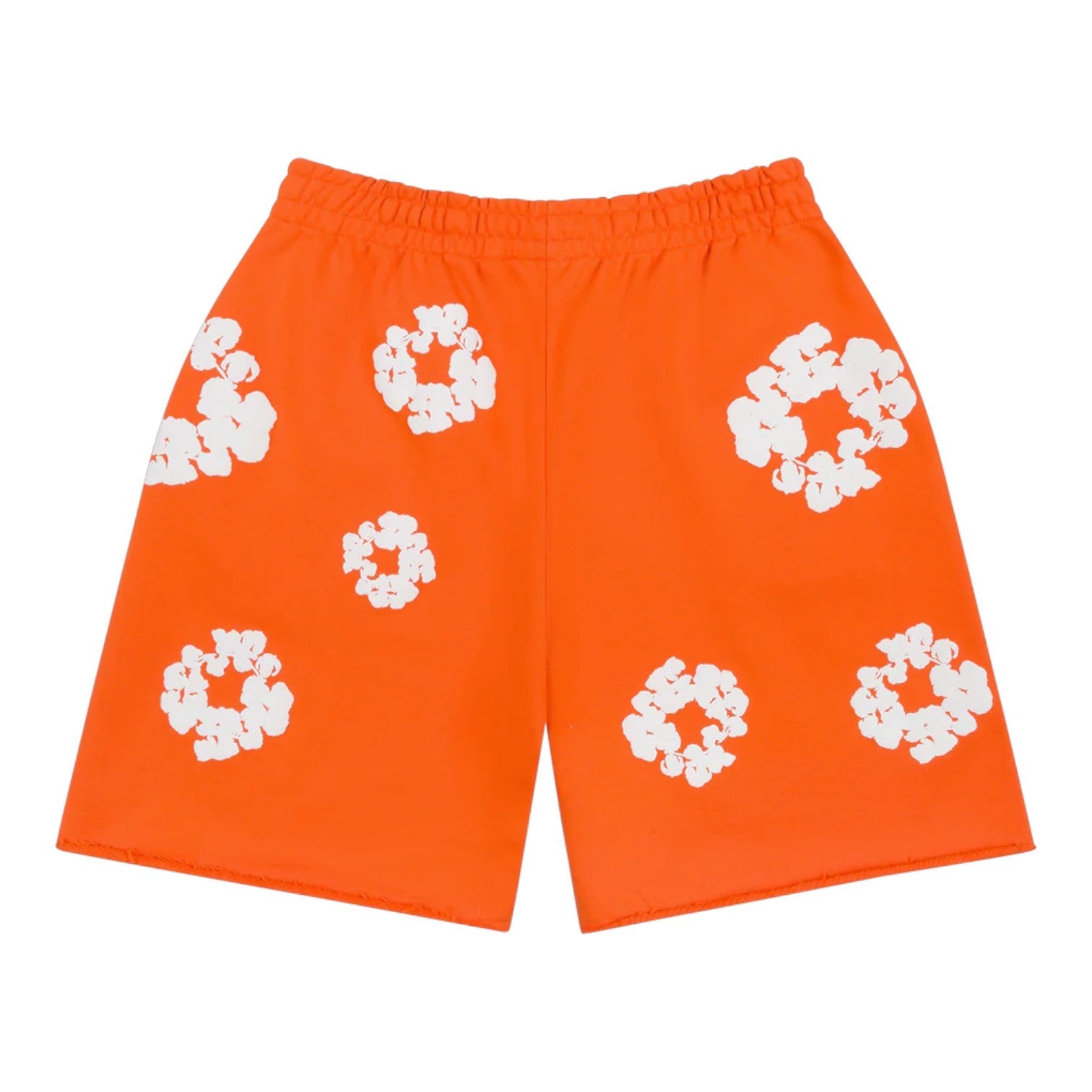 Denim Tears Cotton Wreath Sweatshorts 'Orange' FW25BRS2952305