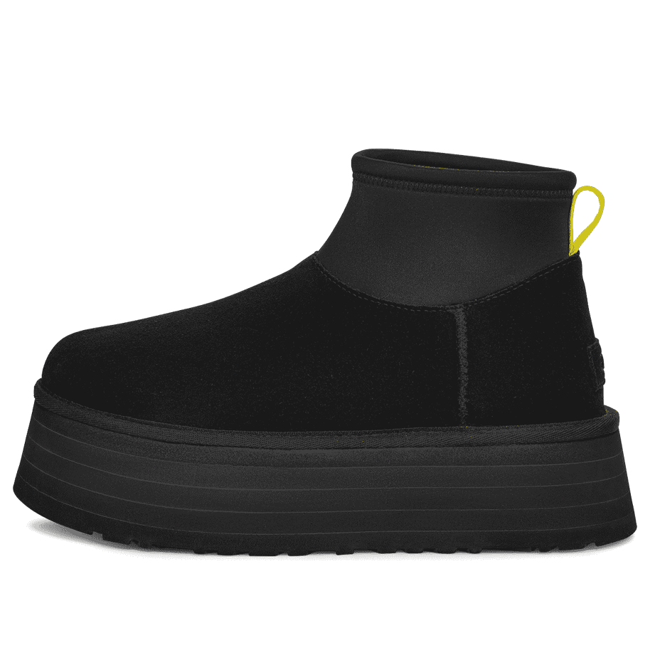 (WMNS) UGG Classic Mini Dipper 'Black'  1168170-BLK