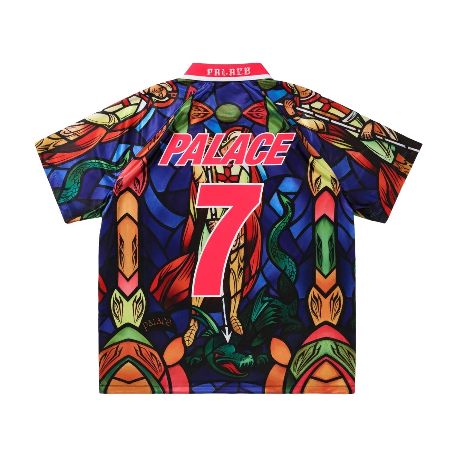 Nike England x Palace Dri-Fit Football Jersey 'Bright Crimson' IM3198-635