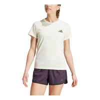 (WMNS) adidas Earth Day Graphic T-shirt Asia Sizing 'Beige' IR5375