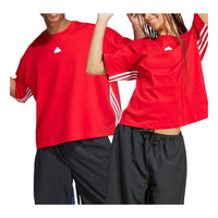 (WMNS) adidas Express Anti-Microbial T-shirt 'Red' IW8643