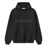 Fear of God Essentials Heavy Fleece 90s Hoodie 'Vintage Black' 192HO256564F