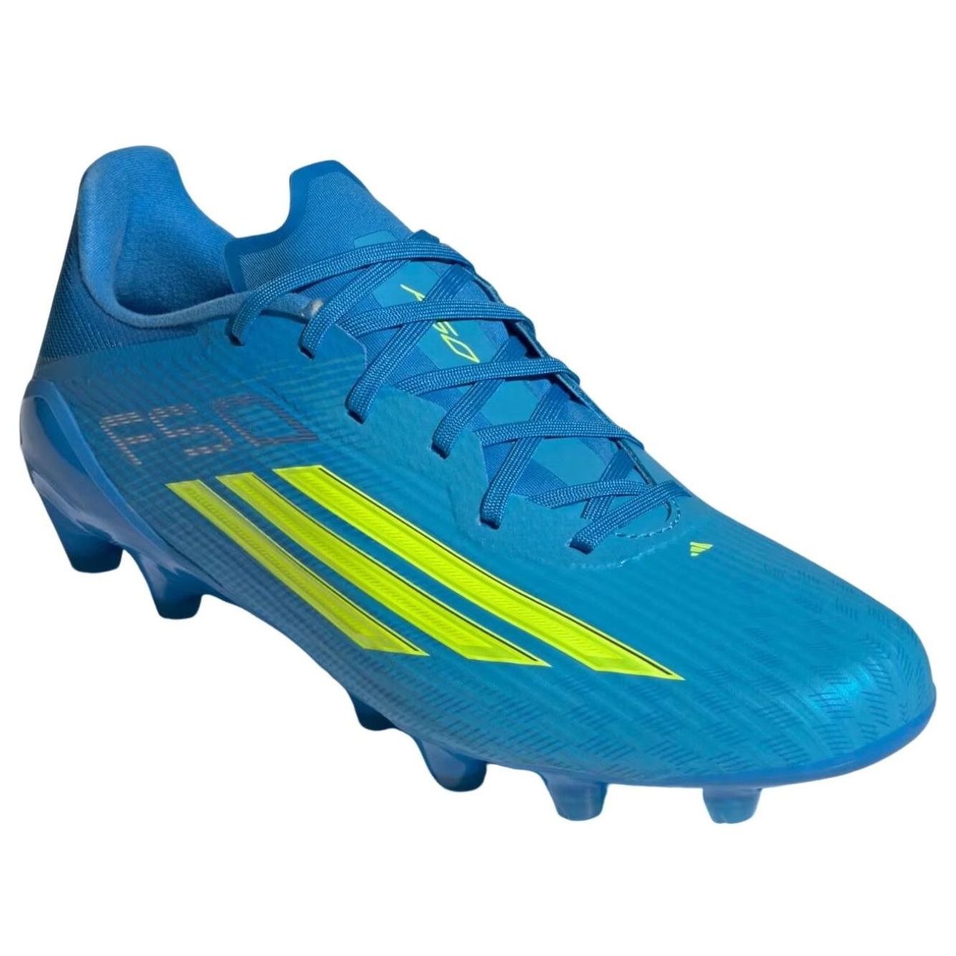 adidas F50 League HG/AG 'Lucid Ray Blue Team Solar Yellow 2 Lucid Aquamarine' JQ4349