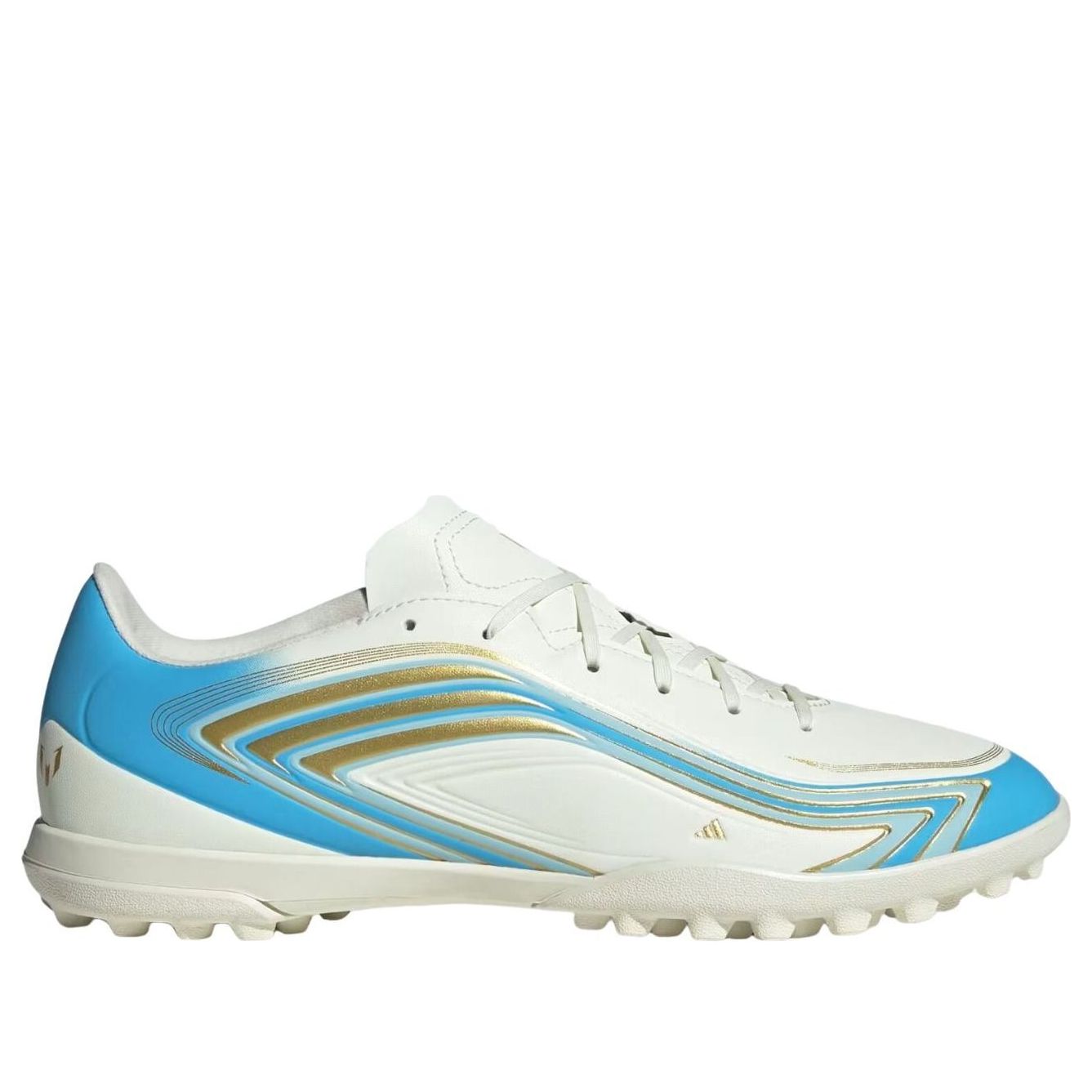 adidas x Messi Club F50 Turf 'Ivory Semi Blue Burst Icey Blue' KK1377