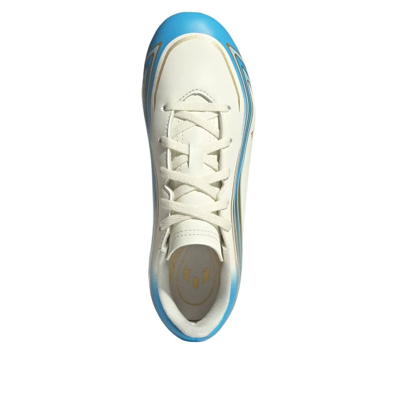 (GS) adidas F50 Messi Club FG/ MG 'Ivory Semi Blue Burst' IH1915