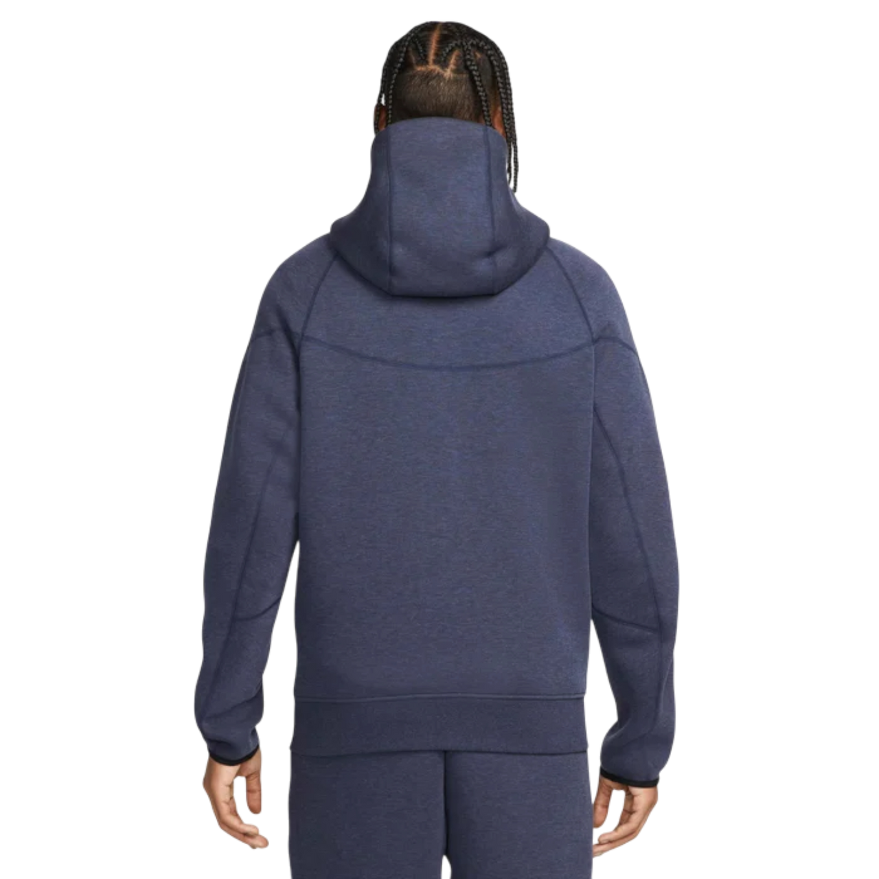 Nike Tech Fleece Windrunner Full-Zip Hoodie 'Obsidian Heather Black' FB7921-473
