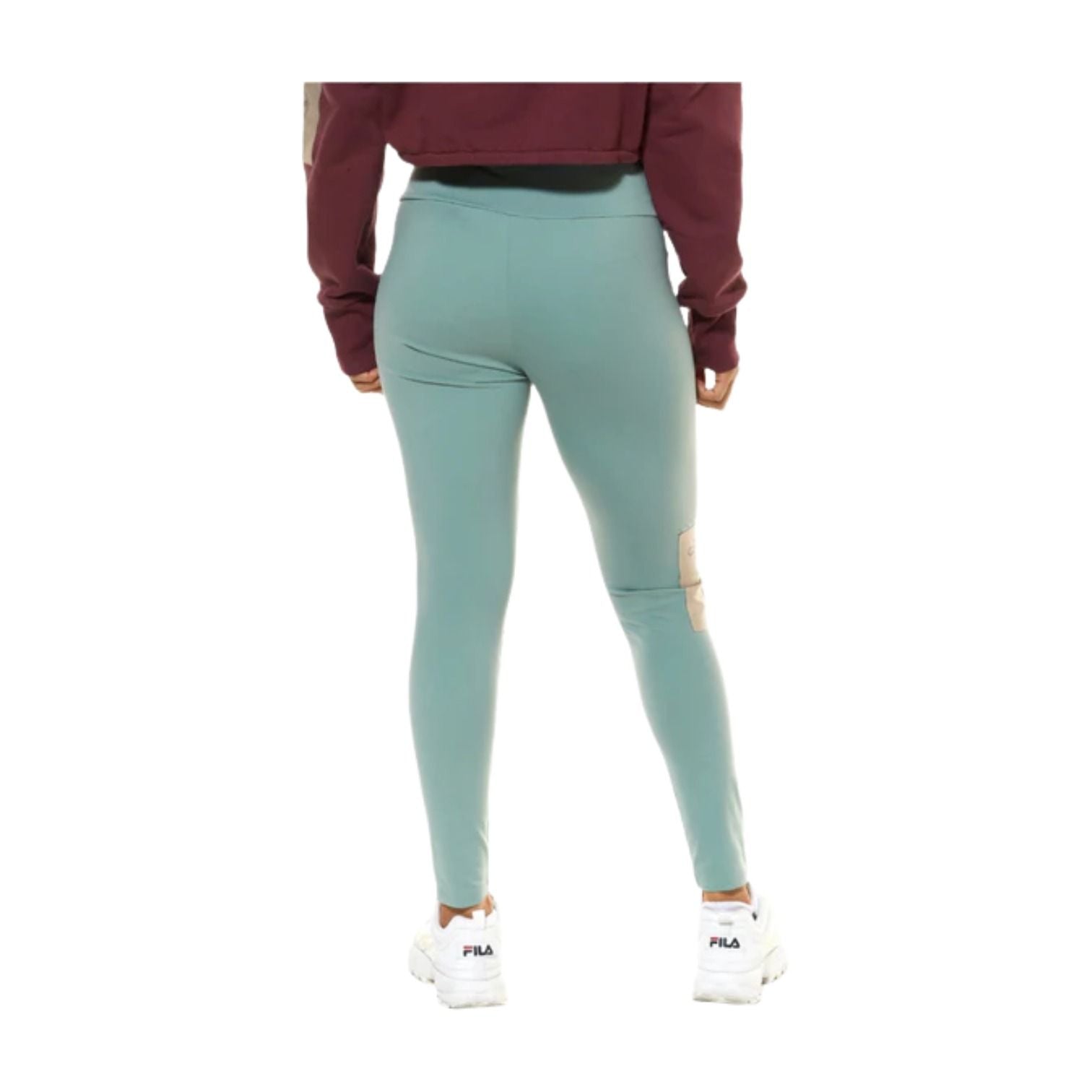 (WMNS) House of Cenmar Activewear Leggings 'Light Blue' HOC-BUL