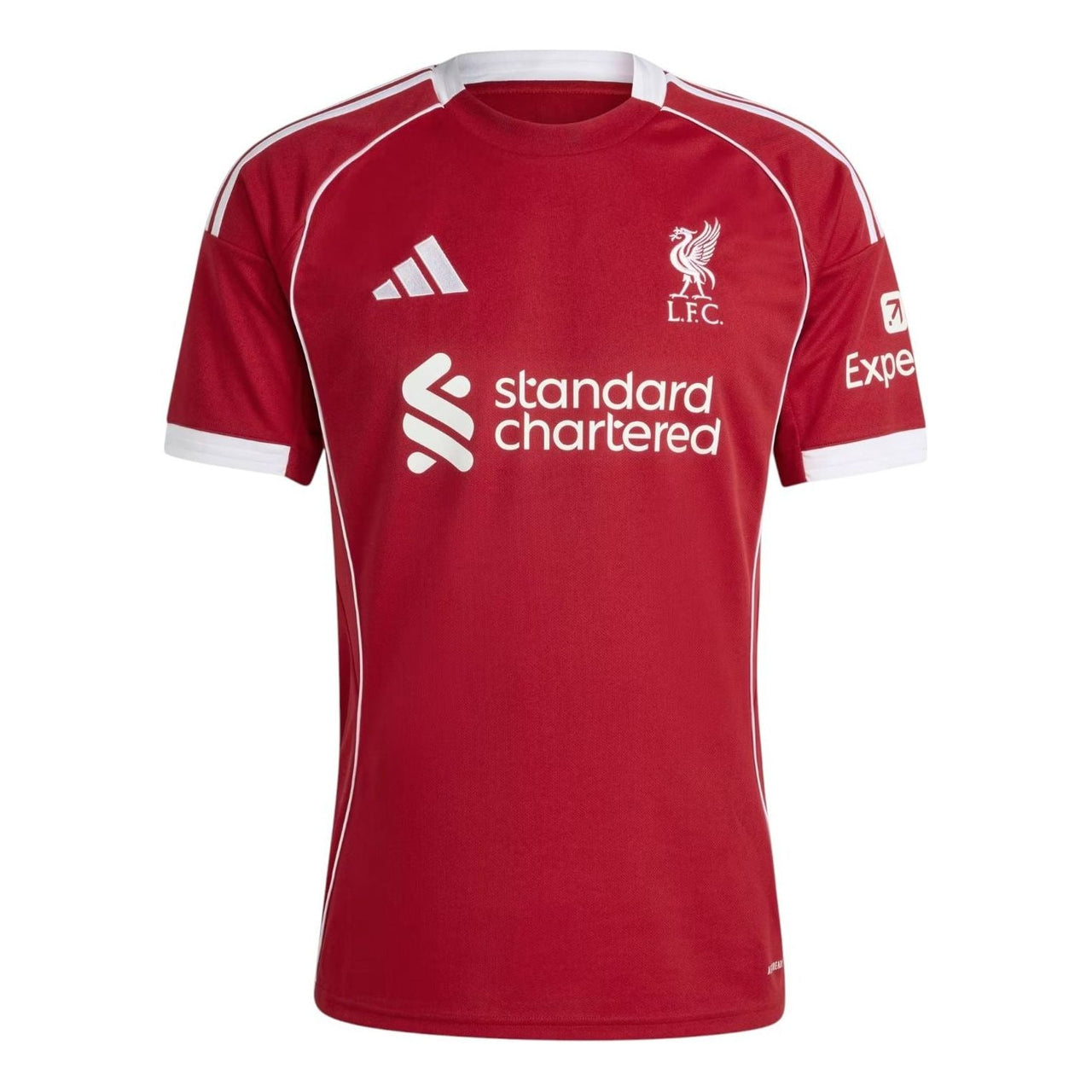 adidas Liverpool FC 25/26 Home Jersey Asia Sizing 'Strawberry Red' JV6423
