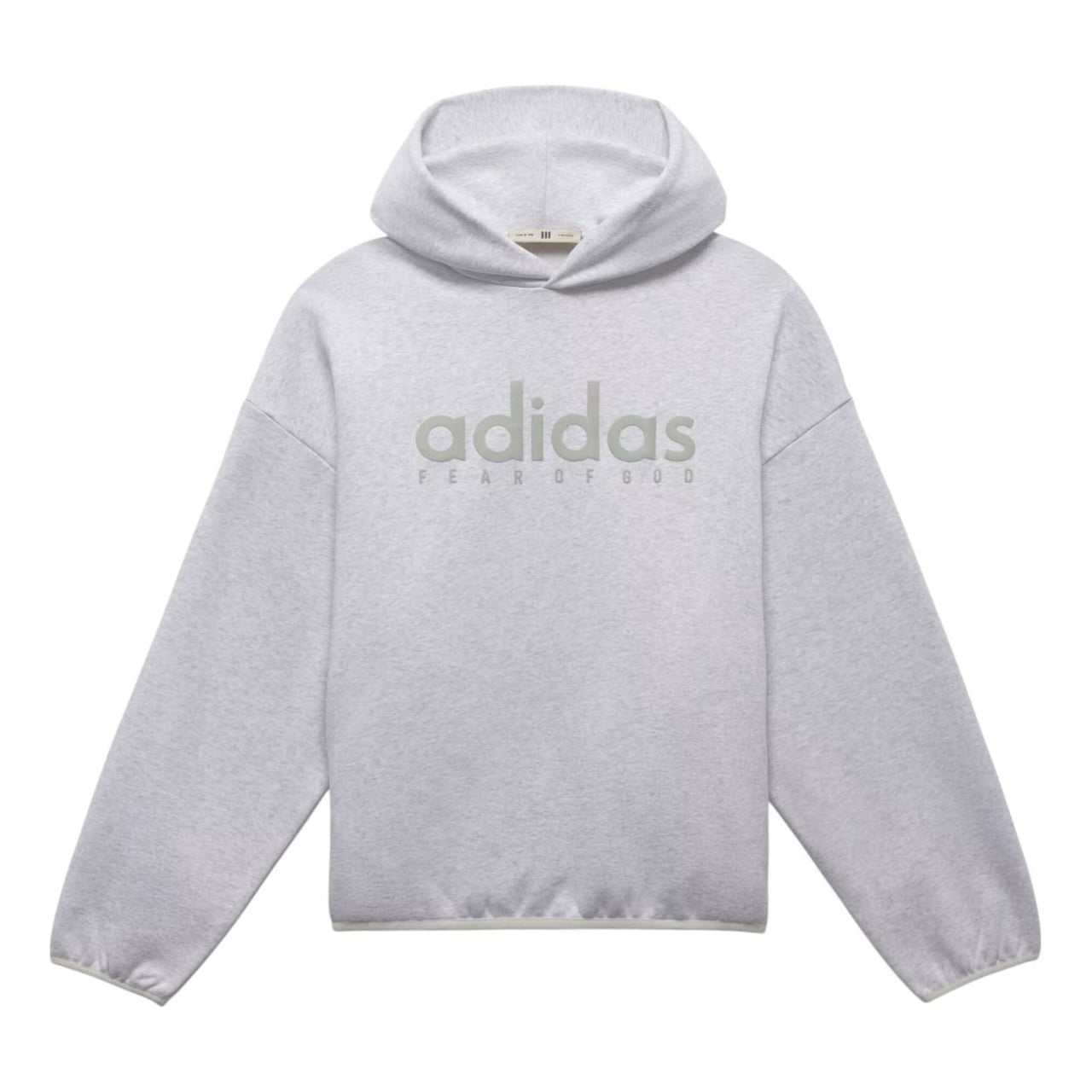 adidas x Fear of God Athletics Cotton Fleece Hoodie Asia Sizing 'Light Grey Heather' JZ7366