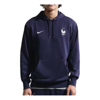 Nike FFF 2026 27 Club French Terry Hoodie 'Blackened Blue White' IB6301-498