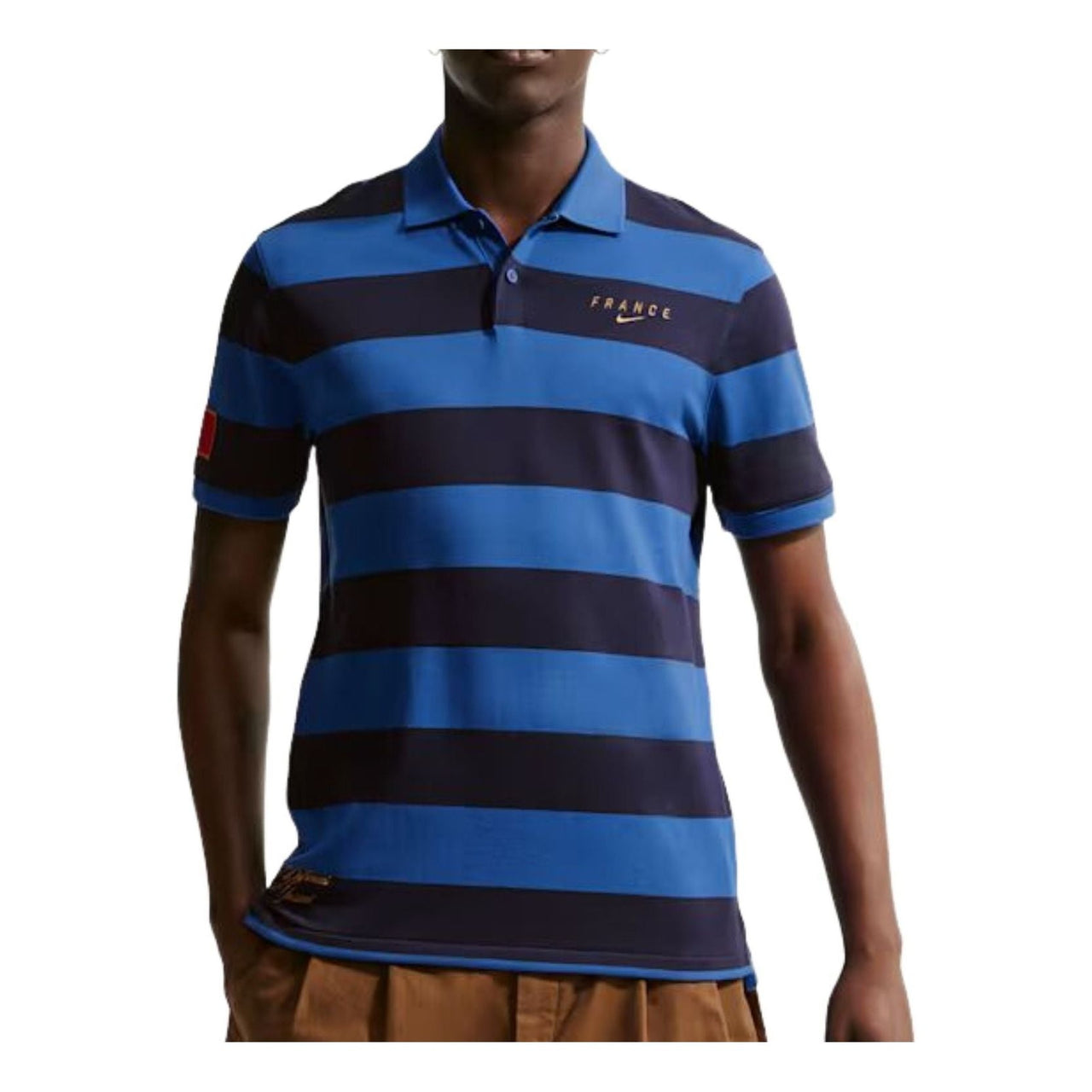 Nike FFF 2026 27 Polo Shirt 'Game Royal Metallic Copper' IB6209-480