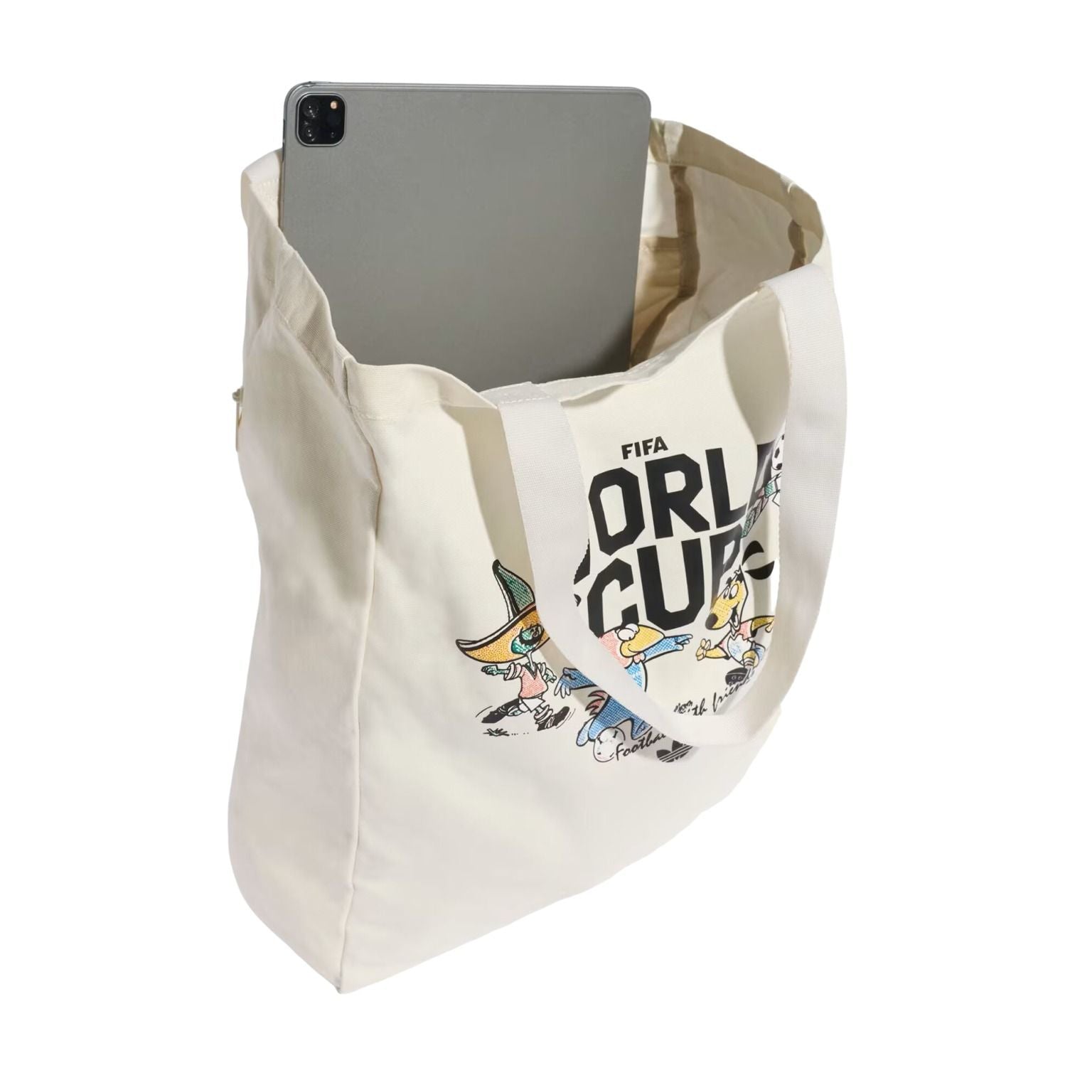 adidas Fifa World Cup 26 Mascot Tote 'Cloud White' KE9640