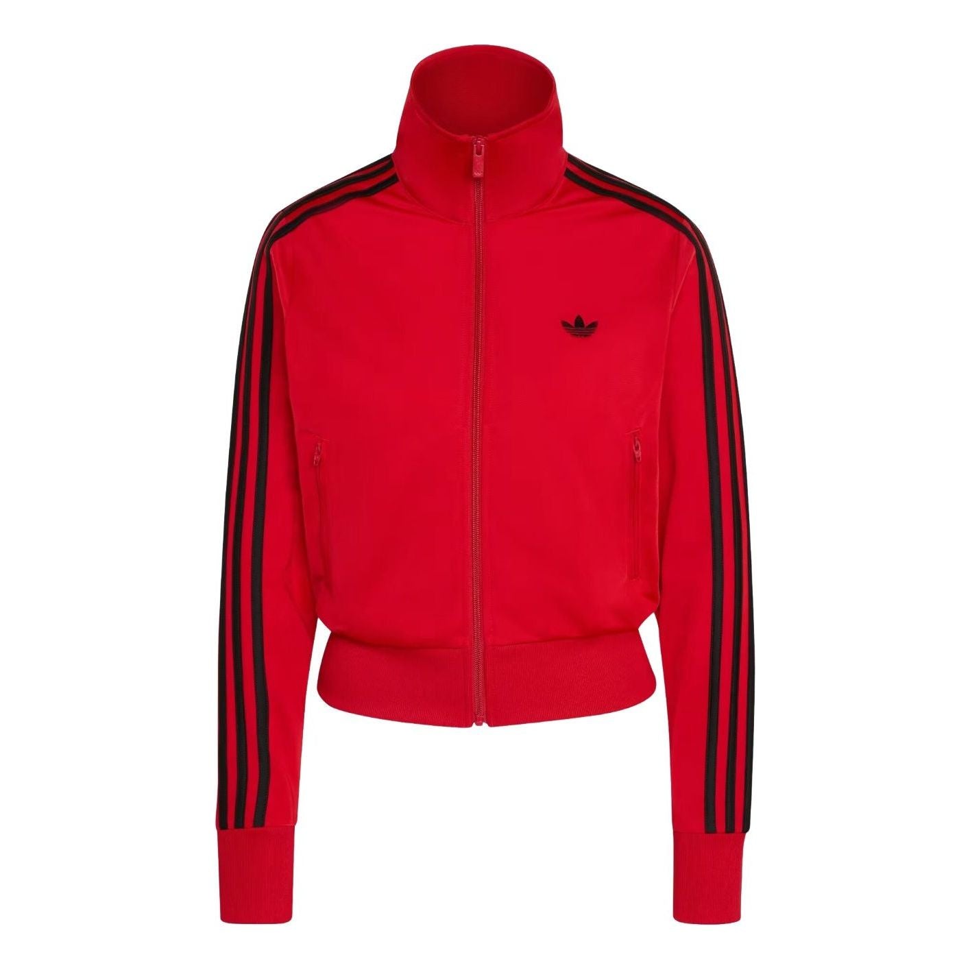 (WMNS) adidas Firebird Classic Track Top 'Better Scarlet Black' KD1334