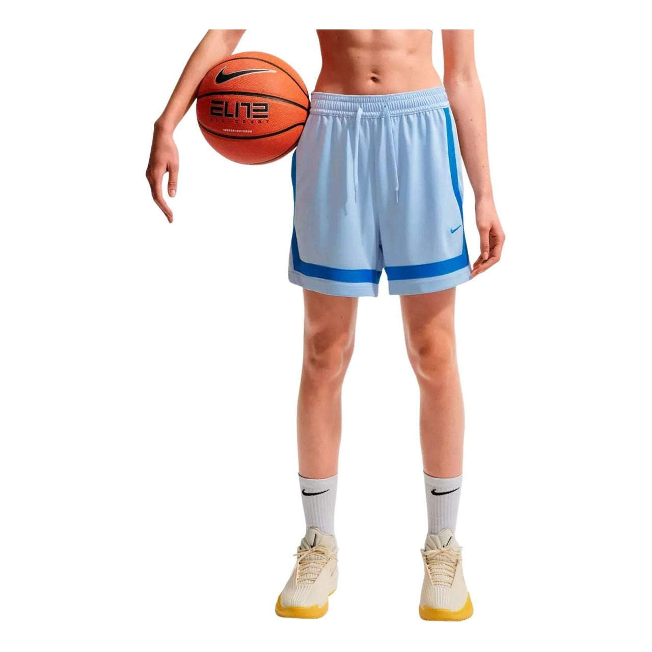 (WMNS) Nike Crossover Dri-FIT 5" Basketball Shorts 'Hydrogen Blue Light Photo Blue' FV8505-407