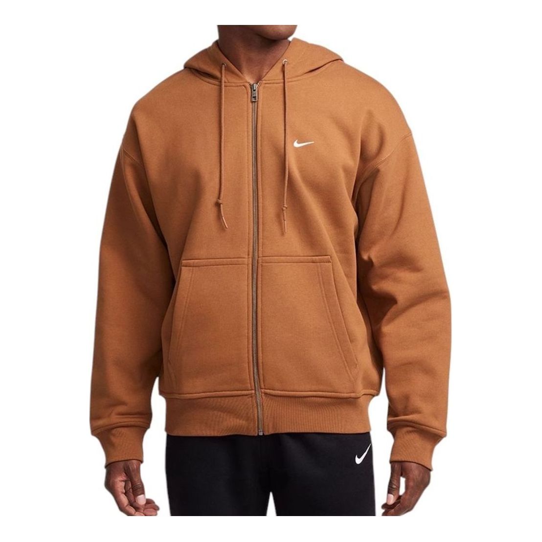 Nike Solo Swoosh Jacket 'Brown' FZ1165-281