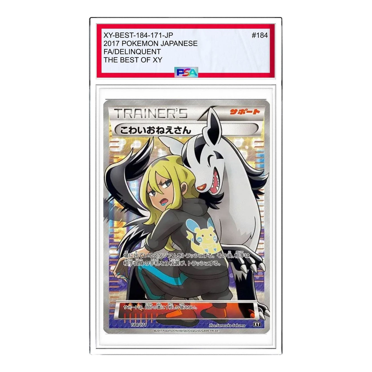 Pokemon The Best of XY [XY-BEST 184/171] 'Delinquent' XY-BEST-184-171-JP