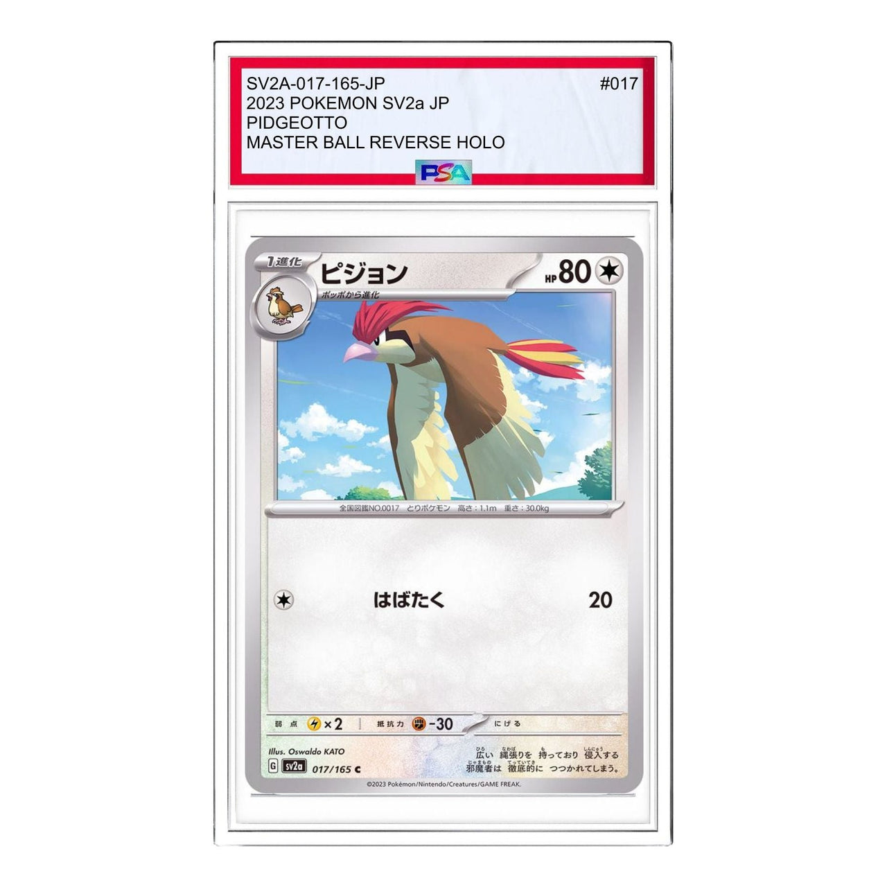 Pokemon Pokemon Card 151 [SV2a 017/165] 'Pidgeotto C' SV2A-017-165-JP