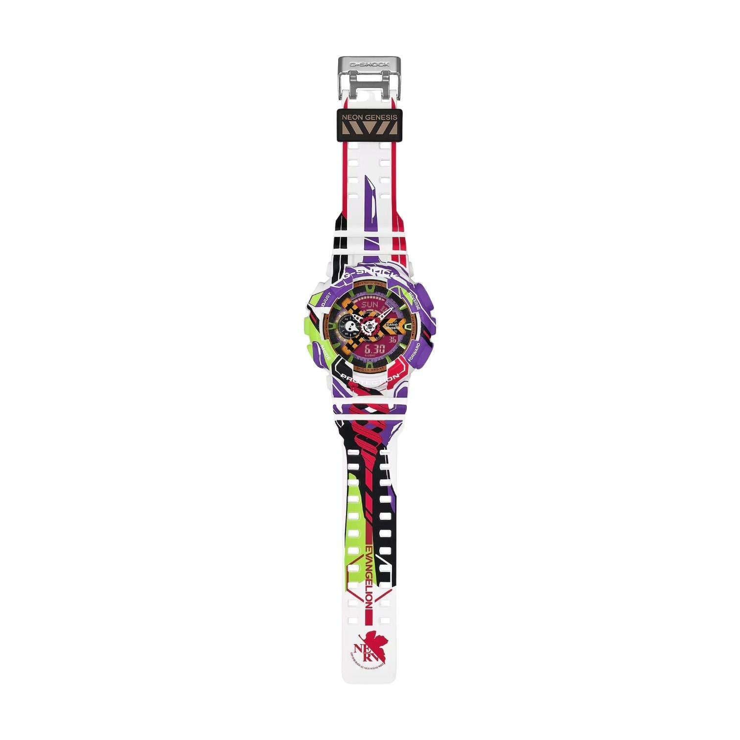 CASIO x Evangelion G-Shock Analog-Digital 110 Series 'Multicolor' GA-110EVA30-7A