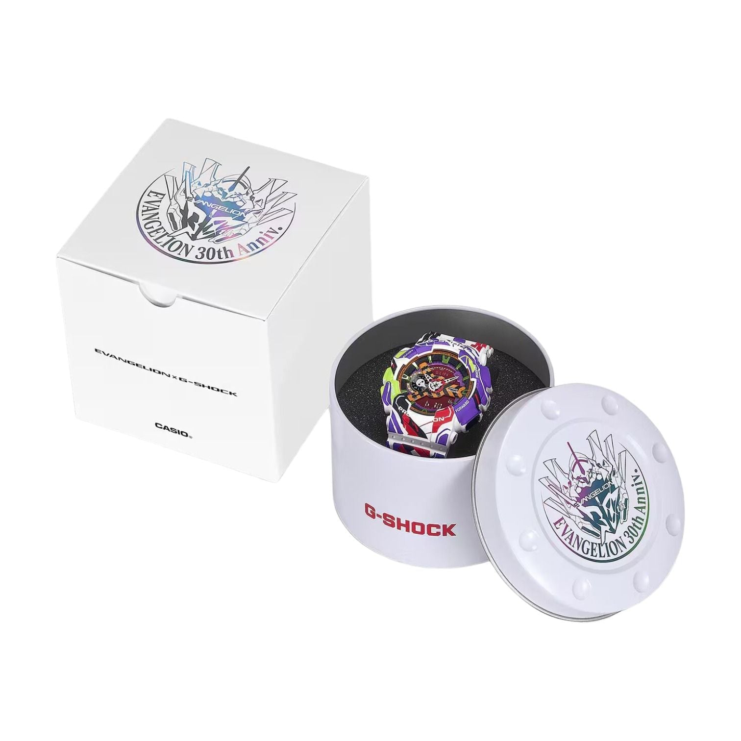 CASIO x Evangelion G-Shock Analog-Digital 110 Series 'Multicolor' GA-110EVA30-7A