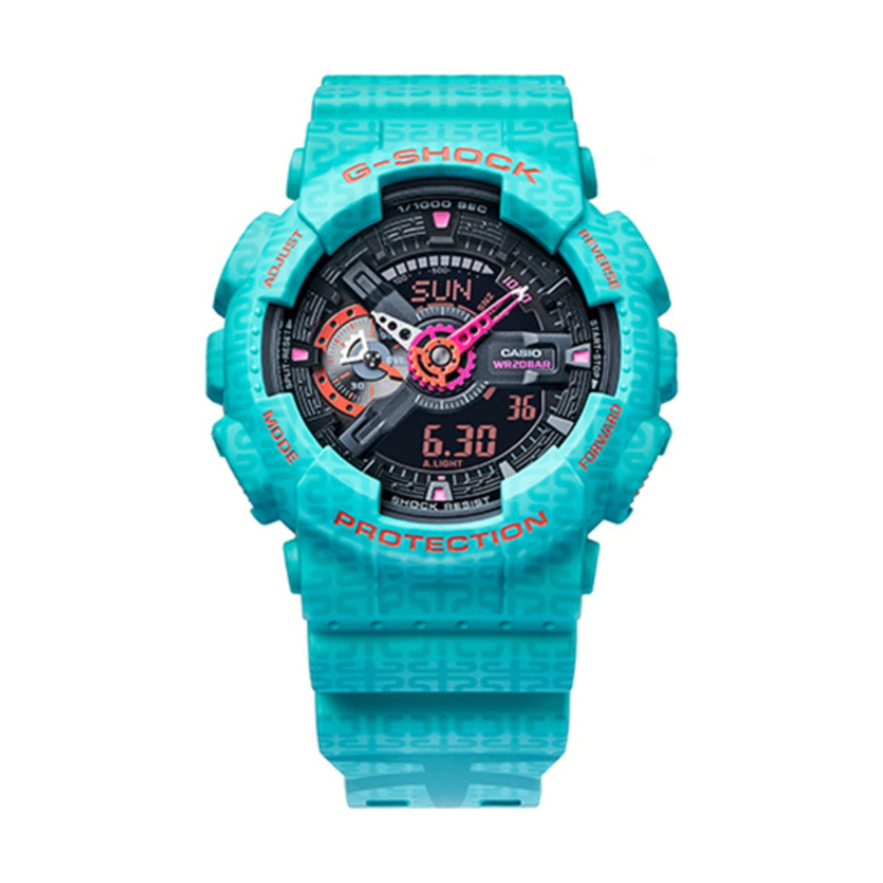 CASIO G-Shock Analog-Digital 'Green Blue' GA-110SGG-3APJR