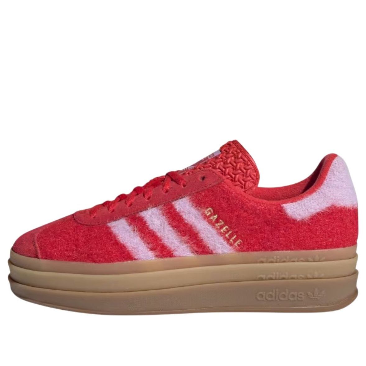 (WMNS) adidas Gazelle Bold 'Better Scarlet Bliss Lilac' JS3905