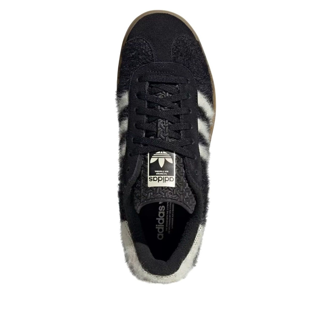 (WMNS) adidas Gazelle Bold 'Black Cream White' JS3907