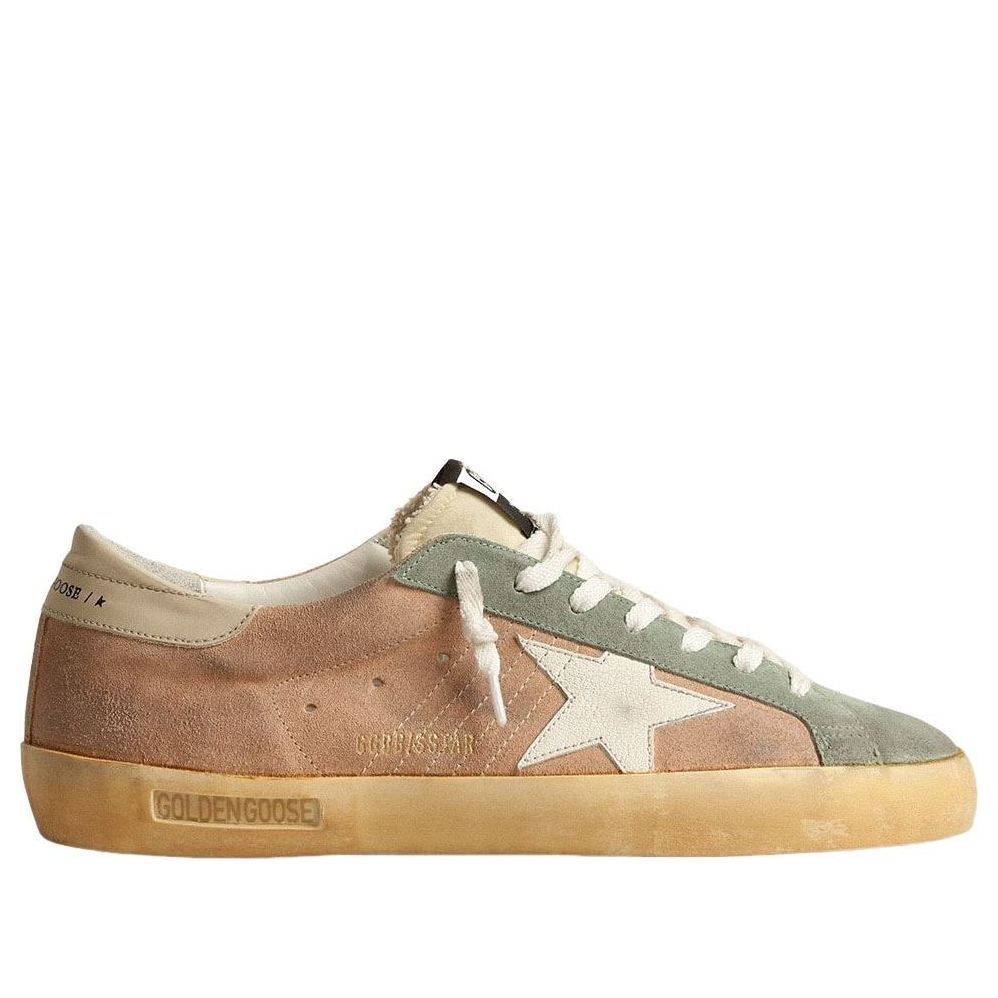 Golden Goose Super-Star 'Brown Green White' GMF00101-F004028-82123