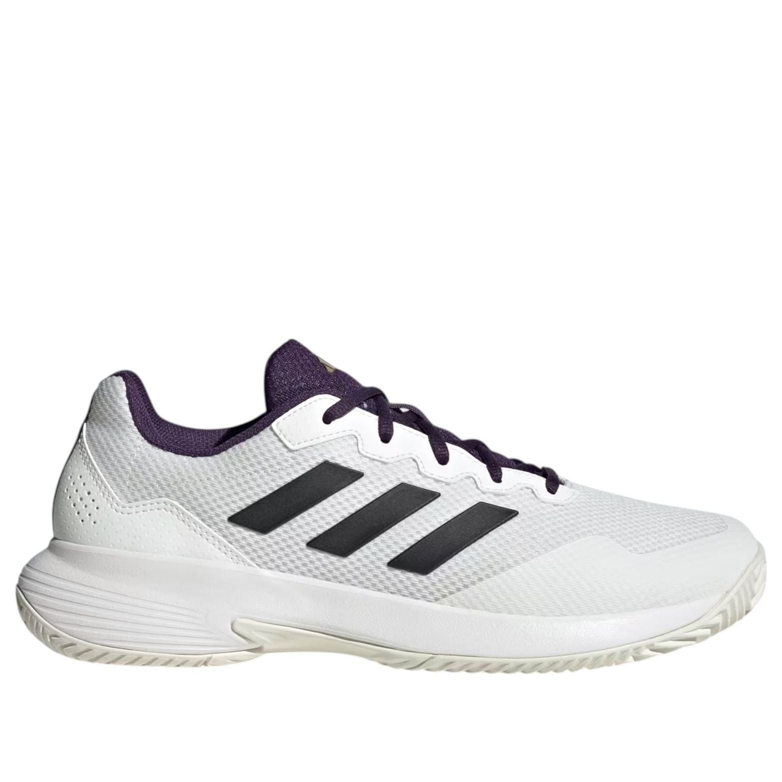 adidas GameCourt 2.0 'White Black Aurora Plum' JS1949