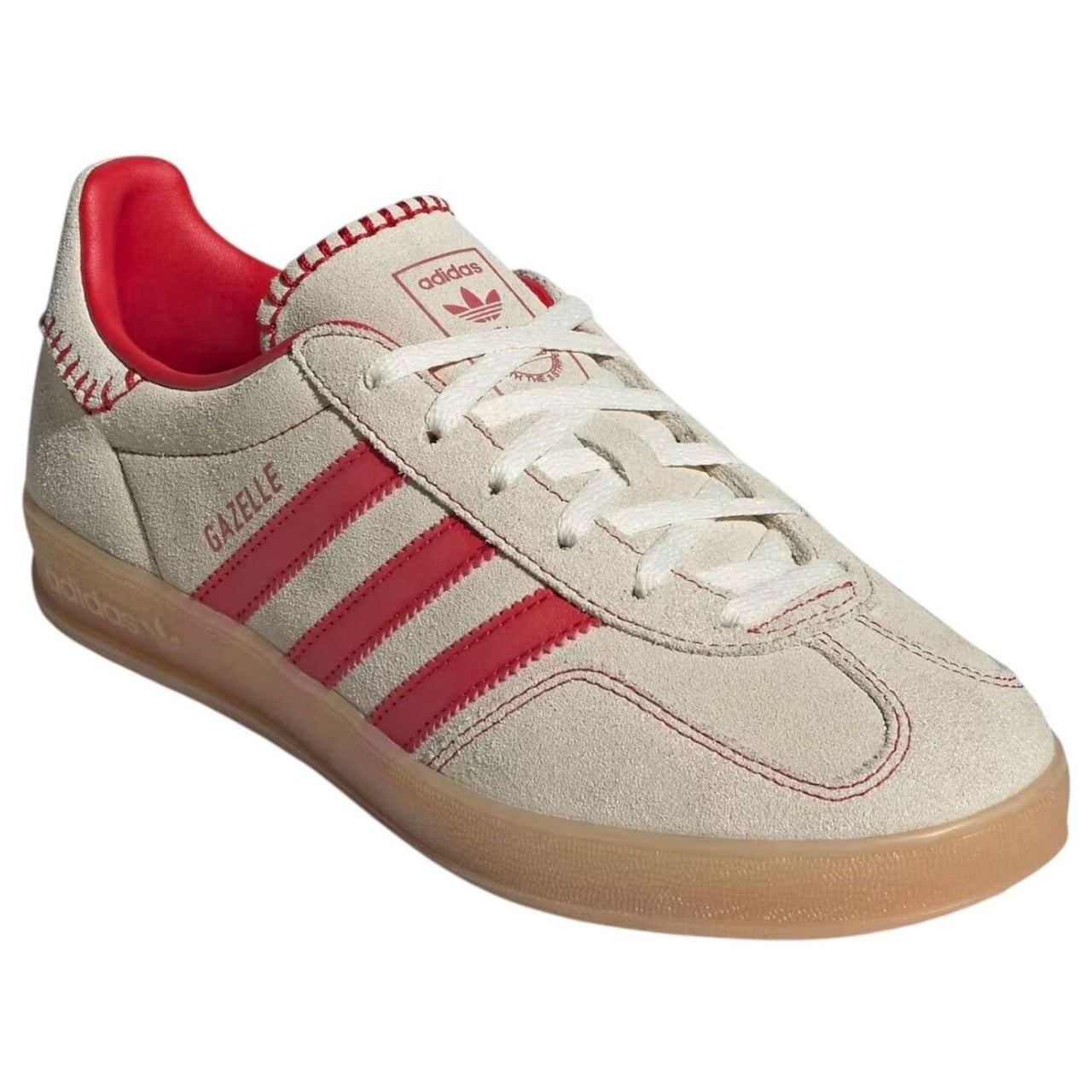 (WMNS) adidas Gazelle Indoor 'Beige Better Scarlet Cream White' JS1402