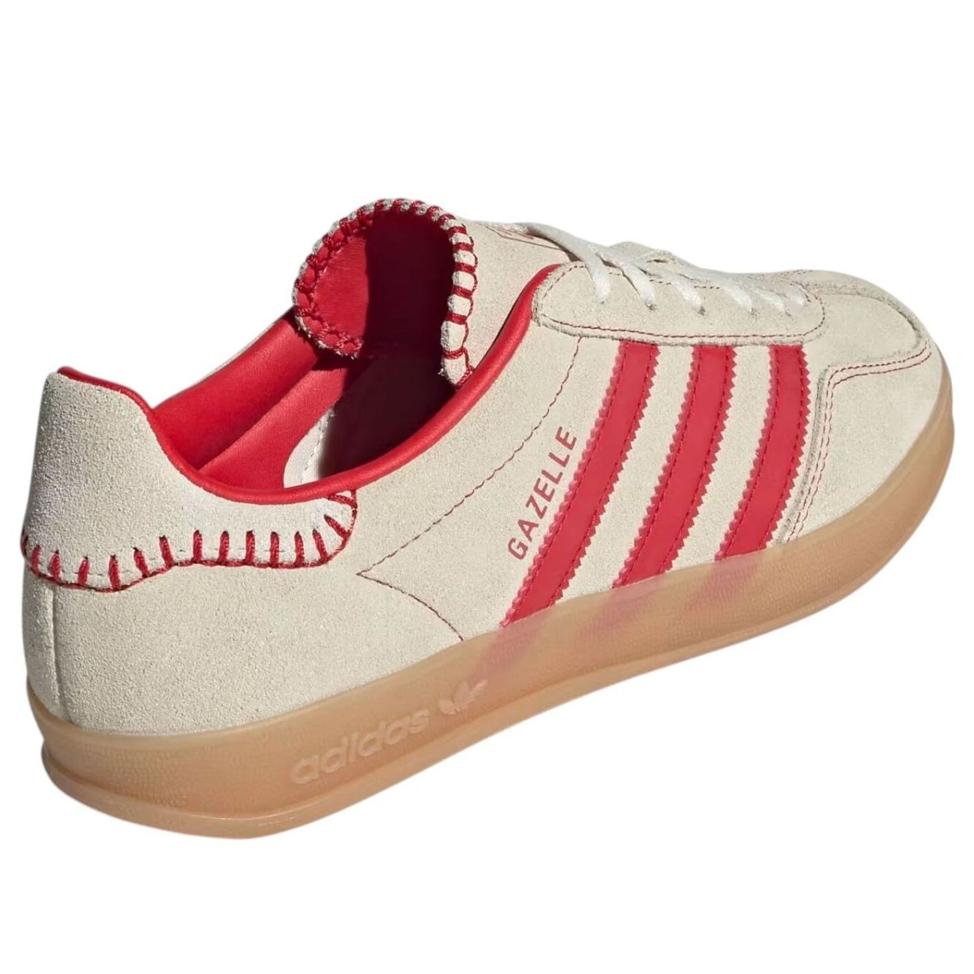 (WMNS) adidas Gazelle Indoor 'Beige Better Scarlet Cream White' JS1402