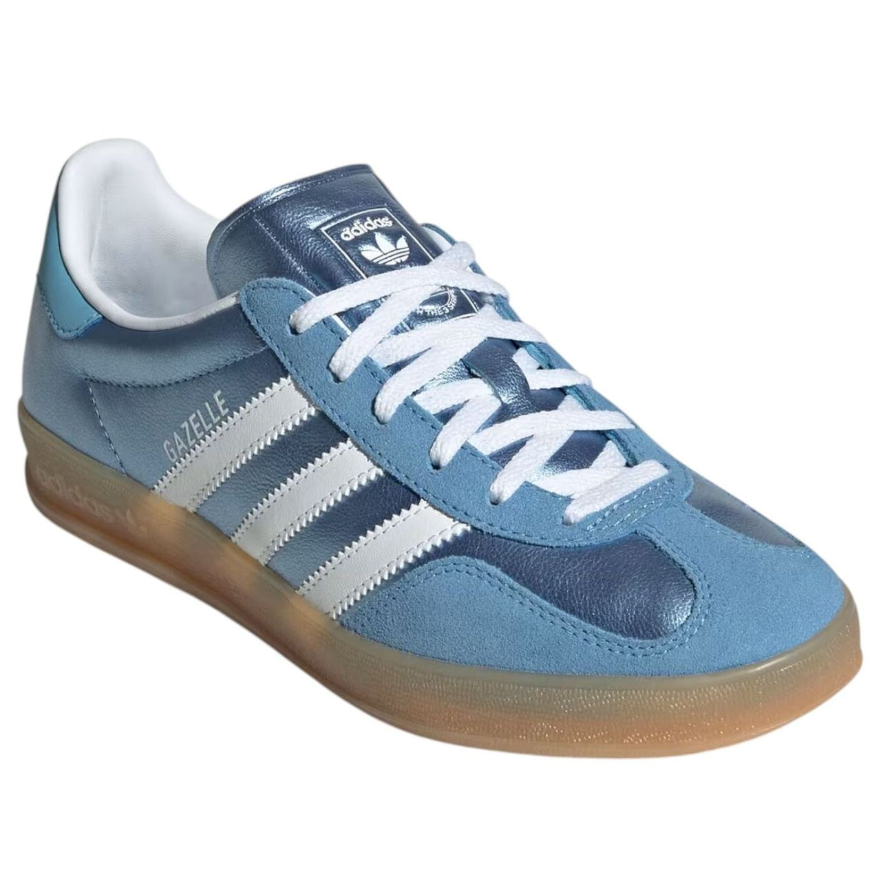 (WMNS) adidas Gazelle Indoor 'Blue Cloud White' JS1407