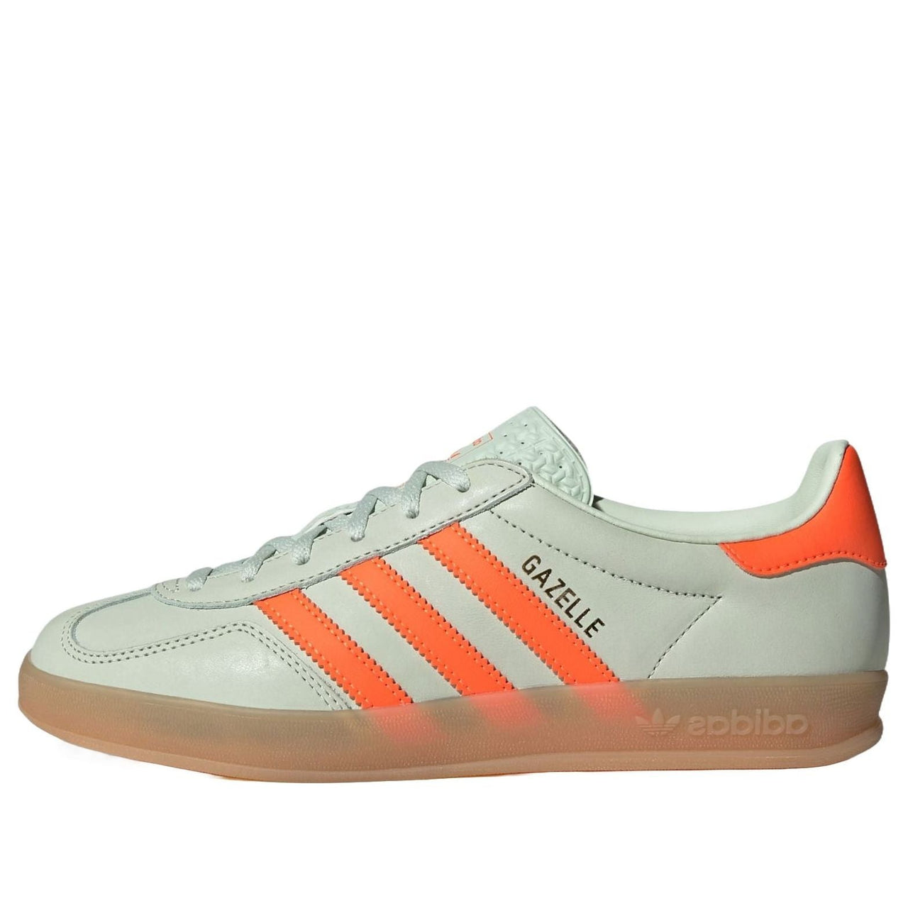 (WMNS) adidas Gazelle Indoor 'Linen Green Solar Orange' IF6982