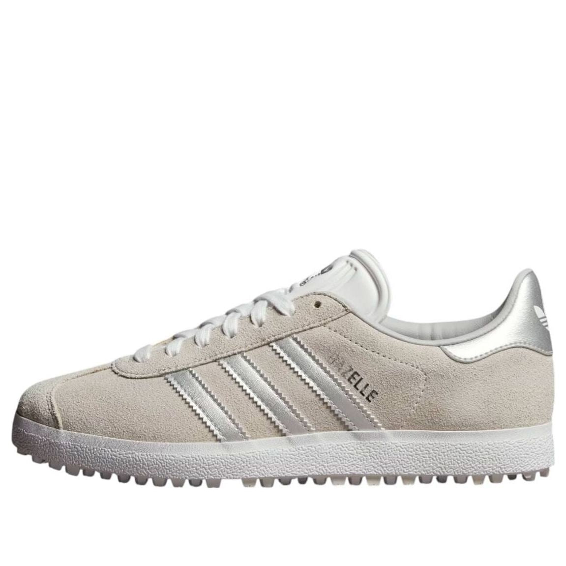 (WMNS) adidas Gazelle Spikeless Golf 'Crystal White Silver Metallic' JI3942