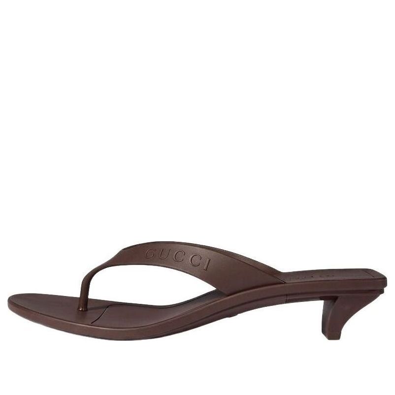 (WMNS) Gucci Vittoria Thong 'Brown' 869626-J8700-2007