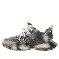 (WMNS) Balenciaga Track Stencil Logo Sneaker 'Black White' 542436WTKIS1090